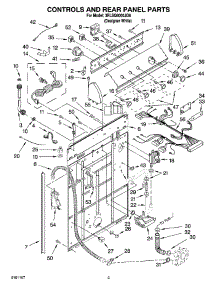 02 - Controls And Rear Panel Parts parts for Whirlpool Washer 3RLSQ8000JQ6 from AppliancePartsPros.com