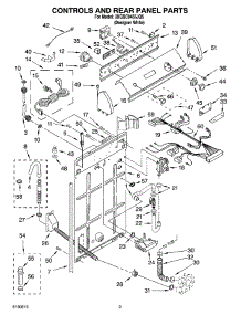 02 - Controls And Rear Panel Parts parts for Whirlpool Washer 3XGSC9455JQ5 from AppliancePartsPros.com