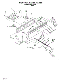 02 - Control Panel Parts parts for Whirlpool Washer CAM2752RQ0 from AppliancePartsPros.com