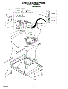 04 - Machine Base Parts parts for Whirlpool Washer LSB6000PQ2 from AppliancePartsPros.com