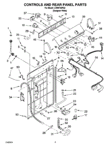 02 - Controls And Rear Panel Parts parts for Whirlpool Washer LSW9700PQ2 from AppliancePartsPros.com