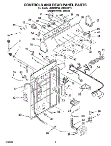 02 - Controls And Rear Panel Parts parts for Whirlpool Washer LSQ9200PQ4 from AppliancePartsPros.com