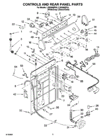 02 - Controls And Rear Panel Parts parts for Whirlpool Washer LSN3000PG4 from AppliancePartsPros.com