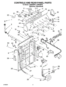 02 - Controls And Rear Panel Parts parts for Whirlpool Washer LSQ9659PW4 from AppliancePartsPros.com