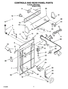 02 - Control And Rear Panel Parts parts for Whirlpool Washer LBR4132PQ2 from AppliancePartsPros.com