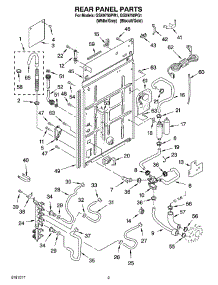 02 - Rear Panel Parts parts for Whirlpool Washer GSX9750PG1 from AppliancePartsPros.com