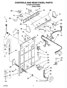 02 - Control And Rear Panel Parts parts for Whirlpool Washer 2DLXR7244MQ2 from AppliancePartsPros.com