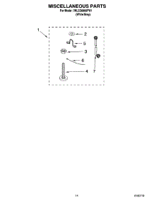 10 - Miscellaneous  Parts, Optional Parts (Not Included) parts for Whirlpool Washer 7MLSD8900PW1 from AppliancePartsPros.com