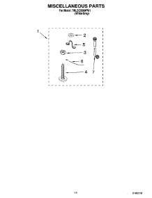 10 - Miscellaneous  Parts, Optional Parts (Not Included) parts for Whirlpool Washer 7MLSC9900PW1 from AppliancePartsPros.com