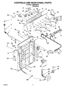 02 - Controls And Rear Panel Parts parts for Whirlpool Washer LSW9750PW2 from AppliancePartsPros.com