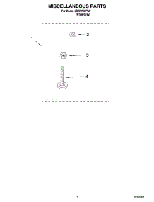 10 - Miscellaneous  Parts, Optional Parts (Not Included) parts for Whirlpool Washer LSW9750PW2 from AppliancePartsPros.com