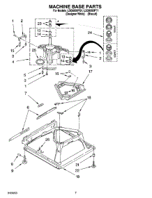04 - Machine Base Parts parts for Whirlpool Washer LSQ9200PQ1 from AppliancePartsPros.com