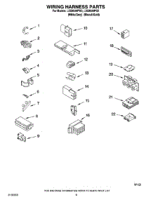 06 - Wiring Harness Parts parts for Whirlpool Washer LSQ9549PW3 from AppliancePartsPros.com