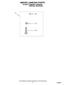 10 - Miscellaneous  Parts, Optional Parts (Not Included) parts for Whirlpool Washer LSQ9650PW3 from AppliancePartsPros.com