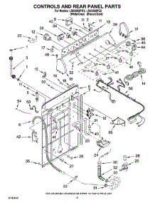 02 - Controls And Rear Panel Parts parts for Whirlpool Washer LSN2000PW3 from AppliancePartsPros.com