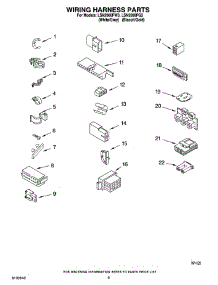 06 - Wiring Harness Parts parts for Whirlpool Washer LSN2000PW3 from AppliancePartsPros.com