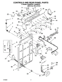 02 - Controls And Rear Panel Parts parts for Whirlpool Washer LSQ9660PW2 from AppliancePartsPros.com