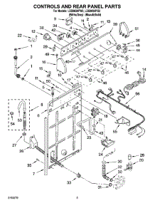 02 - Controls And Rear Panel Parts parts for Whirlpool Washer LSQ9650PG2 from AppliancePartsPros.com