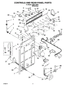 02 - Controls And Rear Panel Parts parts for Whirlpool Washer LSQ9110PW2 from AppliancePartsPros.com