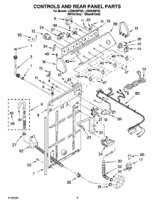 02 - Controls And Rear Panel Parts parts for Whirlpool Washer LSQ9549PG2 from AppliancePartsPros.com