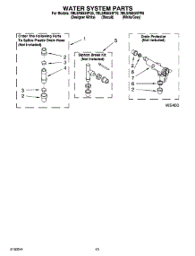 09 - Water System Parts, Miscellaneous Parts, Optional Parts (Not Included) parts for Whirlpool Washer 7MLSR8534PQ0 from AppliancePartsPros.com