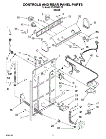 02 - Controls And Rear Panel Parts parts for Whirlpool Washer 8TLSR7432LT0 from AppliancePartsPros.com