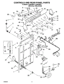 02 - Controls And Rear Panel Parts parts for Whirlpool Washer LSQ9549PG1 from AppliancePartsPros.com