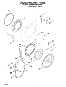 02 - Door And Latch Parts parts for Whirlpool Washer GHW9460PW0 from AppliancePartsPros.com