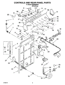 02 - Controls And Rear Panel Parts parts for Whirlpool Washer GSW9800PW0 from AppliancePartsPros.com