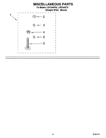 10 - Miscellaneous Parts - Optional Parts (Not Included) parts for Whirlpool Washer LXR7244PT0 from AppliancePartsPros.com