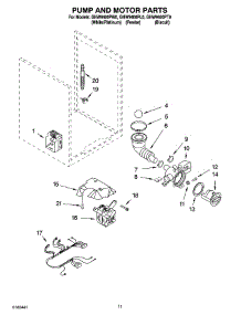 06 - Pump And Motor Parts, Optional Parts (Not Included) parts for Whirlpool Washer GHW9400PL0 from AppliancePartsPros.com