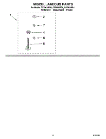 10 - Miscellaneous Parts - Optional Parts (Not Included) parts for Whirlpool Washer GST9630PL0 from AppliancePartsPros.com