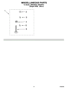 10 - Miscellaneous Parts Optional Parts (Not Included) parts for Whirlpool Washer LSR9434PT0 from AppliancePartsPros.com
