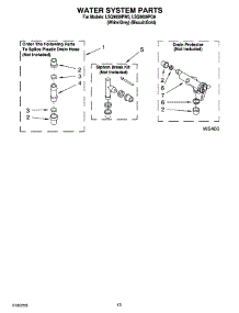 09 - Water System Parts parts for Whirlpool Washer LSQ9659PW0 from AppliancePartsPros.com