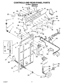 02 - Controls And Rear Panel Parts parts for Whirlpool Washer LSB6500PW0 from AppliancePartsPros.com