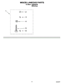 10 - Miscellaneous Parts Optional Parts (Not Included) parts for Whirlpool Washer LSB6500PW0 from AppliancePartsPros.com