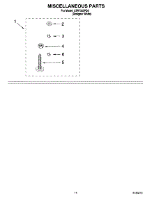 10 - Miscellaneous Parts Optional Parts (Not Included) parts for Whirlpool Washer LSR7333PQ0 from AppliancePartsPros.com