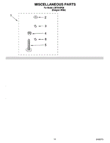 10 - Miscellaneous Parts Optional Parts (Not Included) parts for Whirlpool Washer LSR7010PQ0 from AppliancePartsPros.com