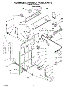 02 - Control And Rear Panel Parts parts for Whirlpool Washer LBR4132PQ0 from AppliancePartsPros.com