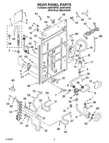 02 - Rear Panel Parts parts for Whirlpool Washer GSX9750PG0 from AppliancePartsPros.com