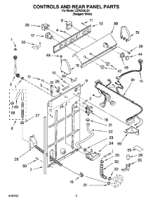 02 - Controls And Rear Panel Parts parts for Whirlpool Washer LSR6334LQ1 from AppliancePartsPros.com