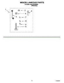 10 - Miscellaneous Parts - Optional Parts (Not Included) parts for Whirlpool Washer 6ALSC8255MW0 from AppliancePartsPros.com