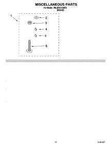 10 - Miscellaneous Parts - Optional Parts (Not Included) parts for Whirlpool Washer 7MLBR6103MT2 from AppliancePartsPros.com