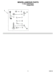 10 - Miscellaneous Parts Optional Parts (Not Included) parts for Whirlpool Washer 3XGSC9455JQ3 from AppliancePartsPros.com