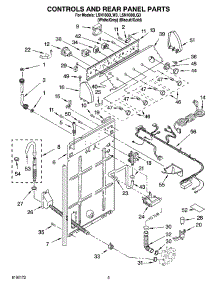 02 - Controls And Rear Panel Parts parts for Whirlpool Washer LSN1000LW3 from AppliancePartsPros.com