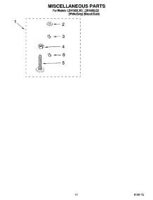 10 - Miscellaneous Parts Optional Parts (Not Included) parts for Whirlpool Washer LSN1000LW3 from AppliancePartsPros.com