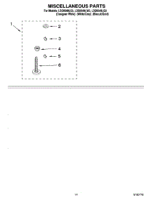 10 - Miscellaneous Parts - Optional Parts (Not Included) parts for Whirlpool Washer LSQ9549LG3 from AppliancePartsPros.com