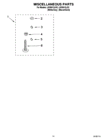 10 - Miscellaneous Parts - Optional Parts (Not Included) parts for Whirlpool Washer LSQ9010LG3 from AppliancePartsPros.com
