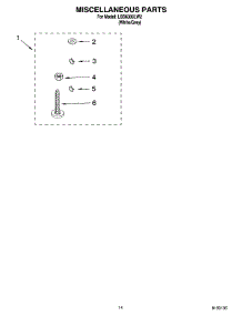 10 - Miscellaneous Parts Optional Parts (Not Included) parts for Whirlpool Washer LSB6300LW2 from AppliancePartsPros.com