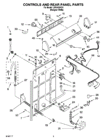 02 - Control And Rear Panel Parts parts for Whirlpool Washer LXR5432KQ1 from AppliancePartsPros.com